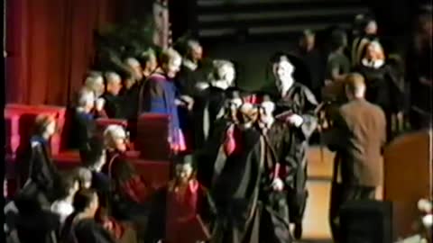 Walking across the stage U of A May 9, 1998!