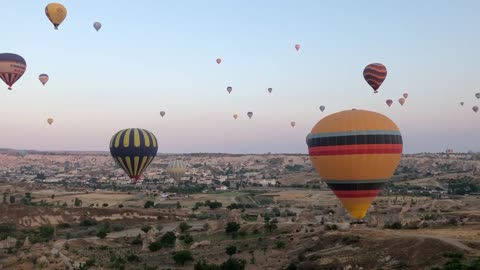 hot air balloon ride in cappadocia turkey