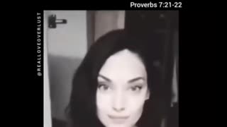 Reptilian woman mind control technique caught on tape
