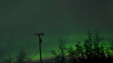 Aurora across the Whole Sky!