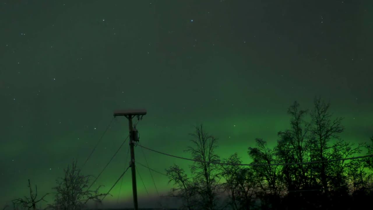 Aurora across the Whole Sky!