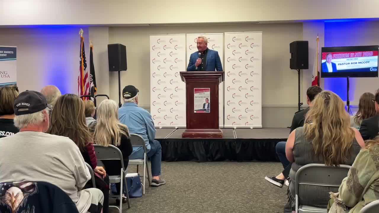 Turning Point USA Pastor Rob McCoy speaks on how he defied the lockdown