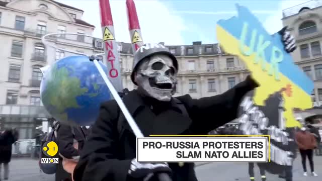 Demonstrators take to streets against NATO, demand 'Implement Ukraine-Minsk treaty' | English News