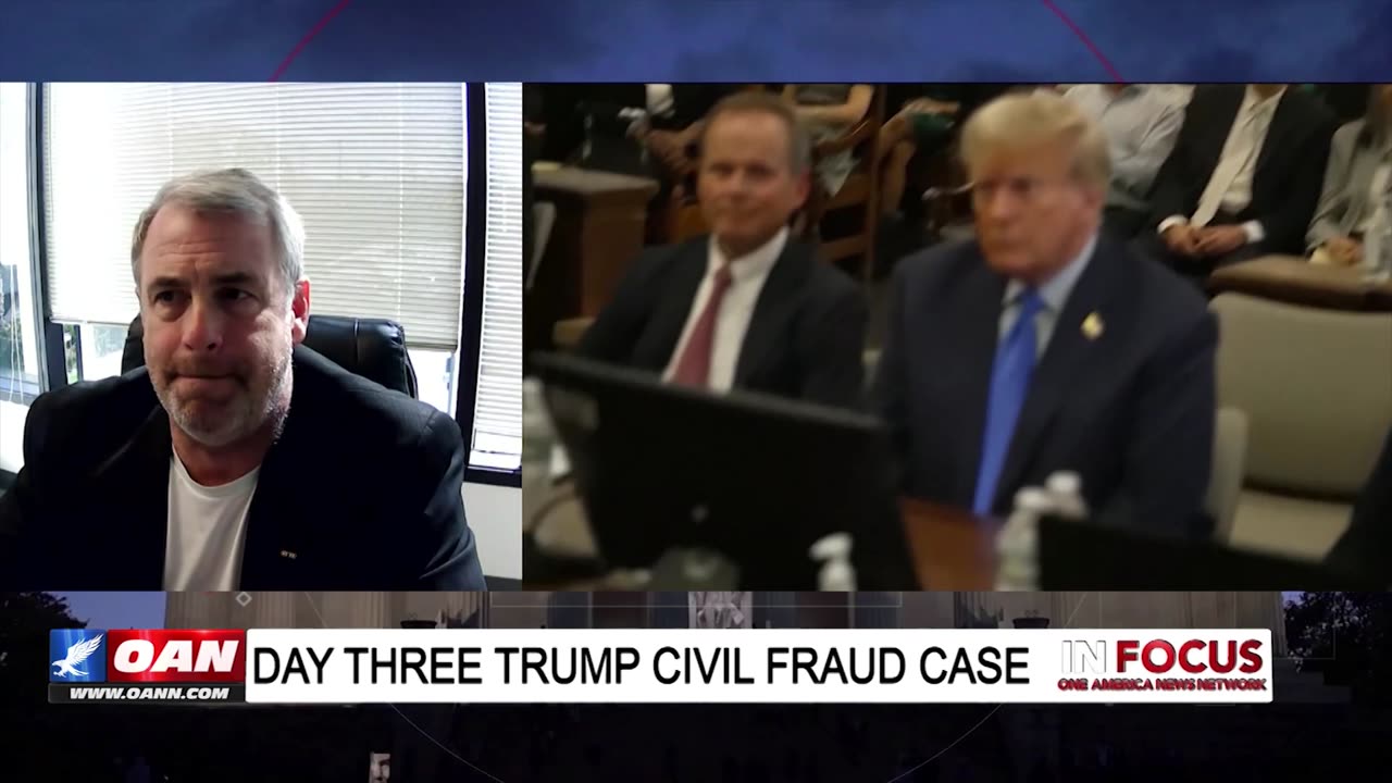 IN FOCUS: Day 3 of Donald Trump Civil Fraud Trial with Kurt Schlichter – OAN