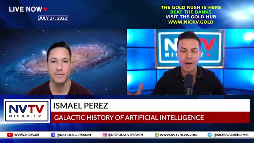 ISMAEL PEREZ DISCUSSES GALACTIC HISTORY OF ARTIFICIAL INTELLIGENCE WITH NICHOLAS VENIAMIN