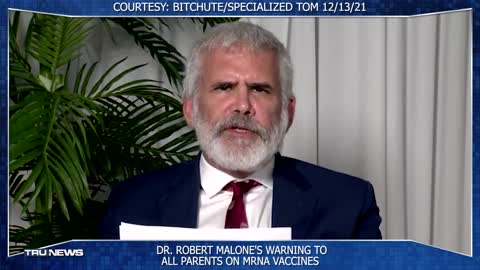 Dr. Robert Malone's Warning To All Parents On mRNA Vaccines