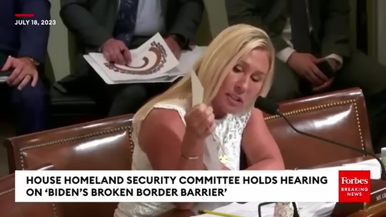 Marjorie Taylor Greene Headlline she says Editor Should Be Fired for