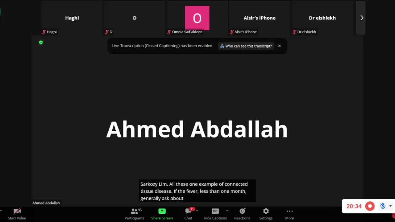 ST5.Fever MRCPI Ahmed Abdallah