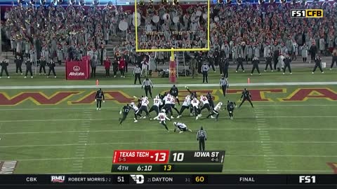 Texas Tech Football vs. Iowa State