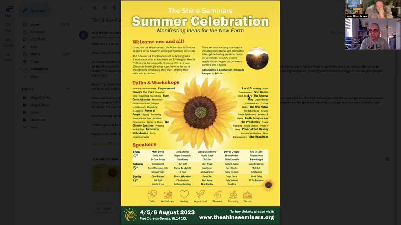 The Shine Seminars Summer Celebration - 5th & 6th August 2023!