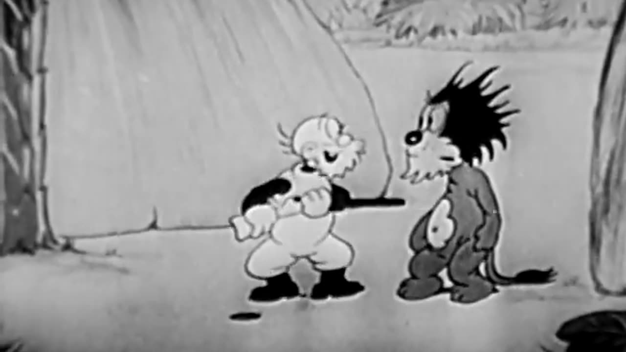 Terrytoons - 1933x23 - Streamlined Robinson Crusoe