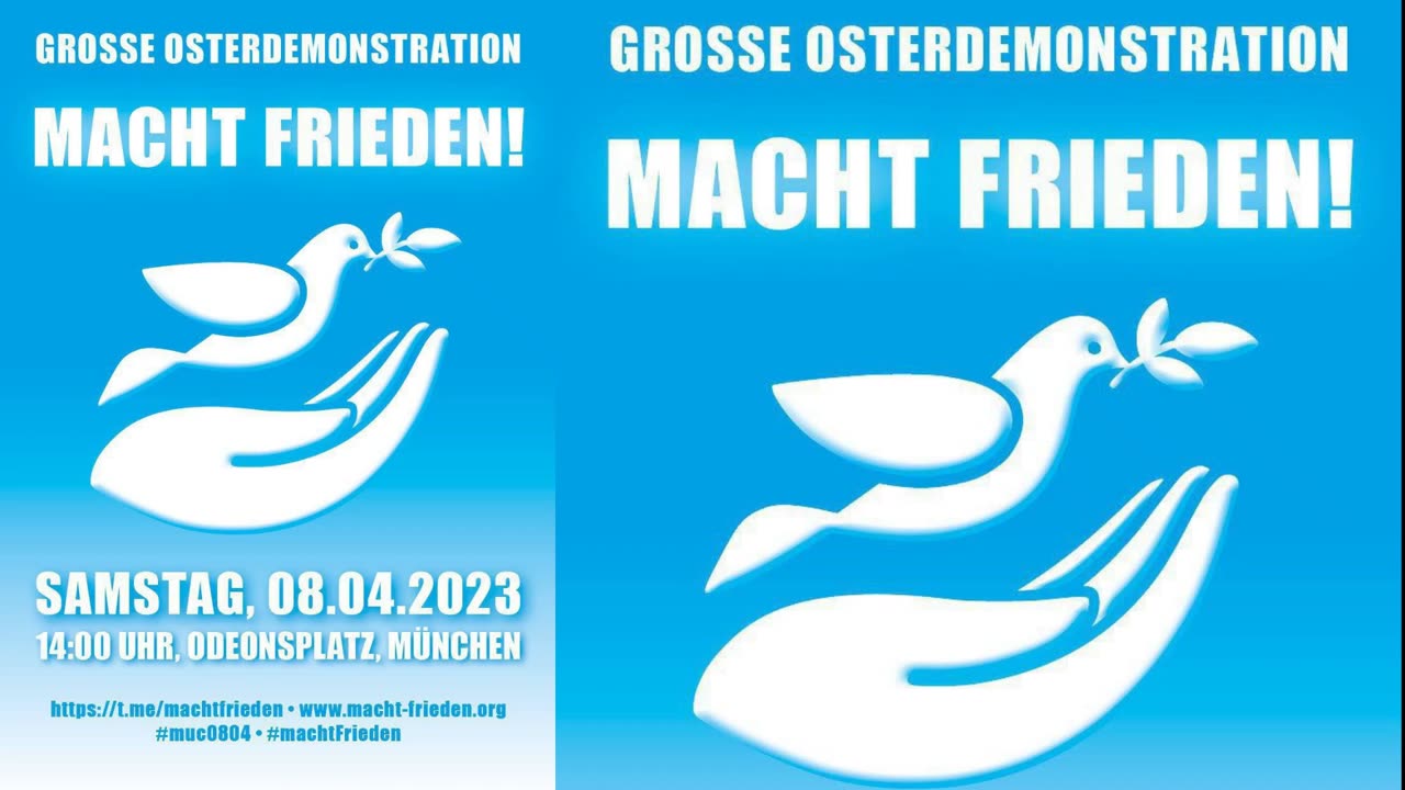 Macht Frieden - München 08.04.2023