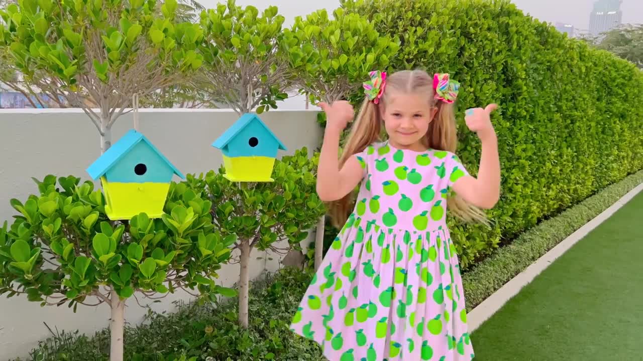 Diana and Roma show how to save natural resources