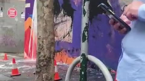 Sydney gay bear poster destroyed. Leave the kids alone