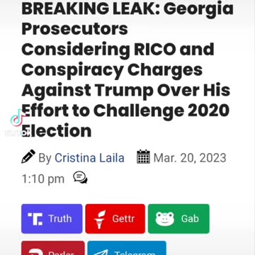 TRUMP Indictments regarding 2020 election... ya right!