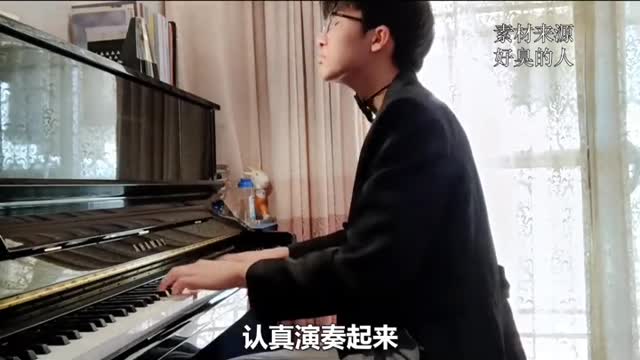a crazy piano player