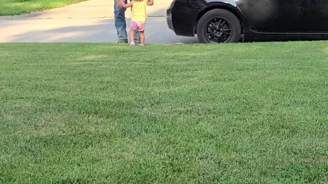 Grandpa Slickly Saves Granddaughter from Lunch Bag