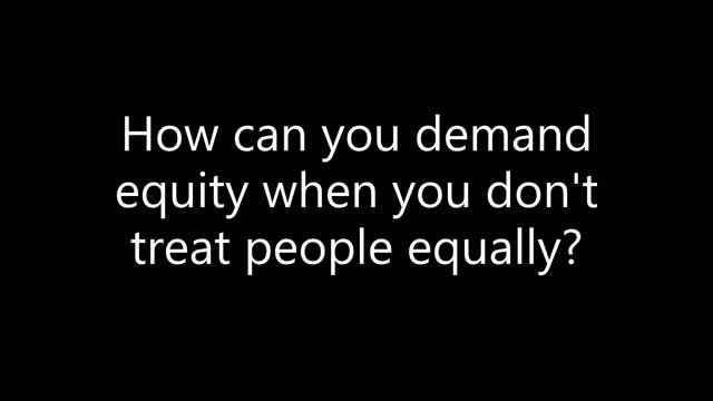 How Can You Demand Equity When You Don't Treat People Equally?