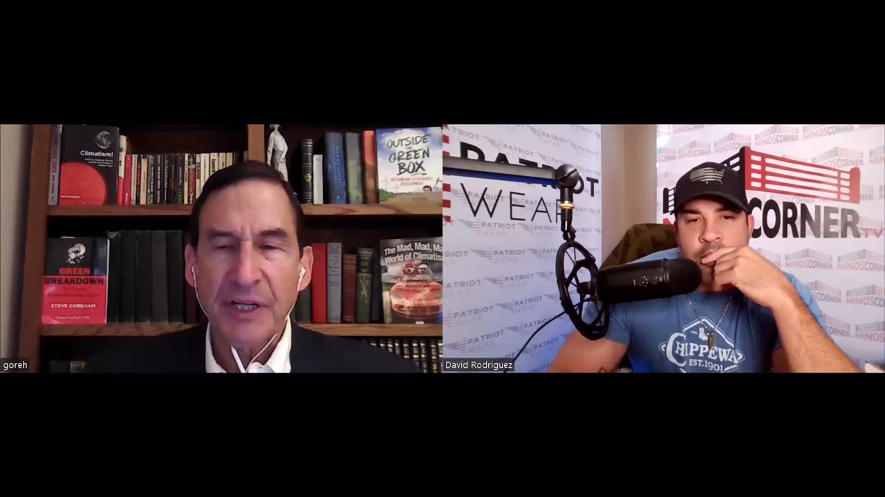 🥊🚨Steve Goreham climatologist w/Nino Rodriguez 🥊🚨