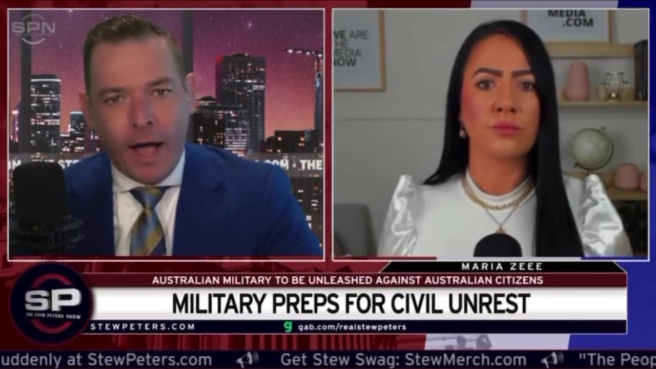 Report revealing the Australian Military are training to turn on their own people.