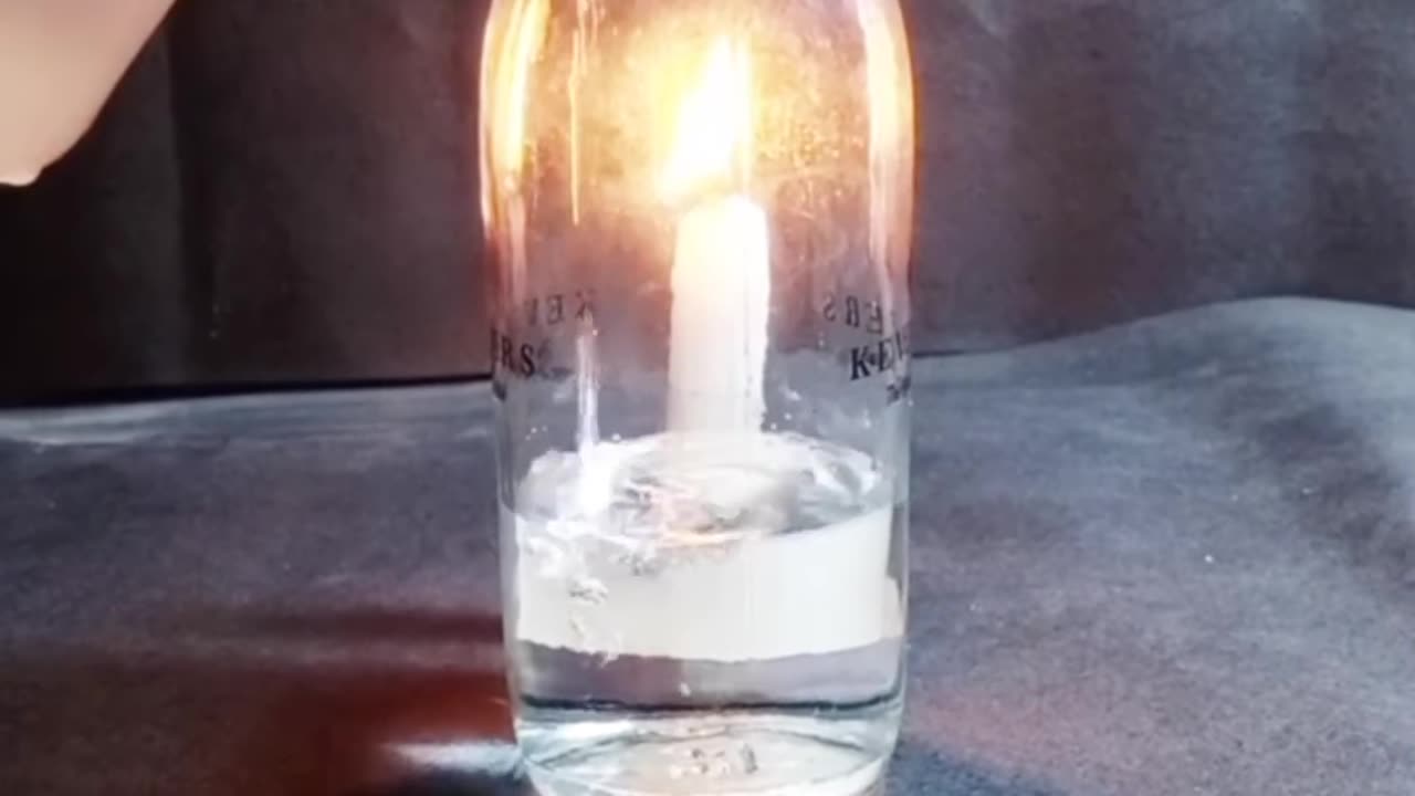 Bottle candle magic #shorts #viral #experiment #technical