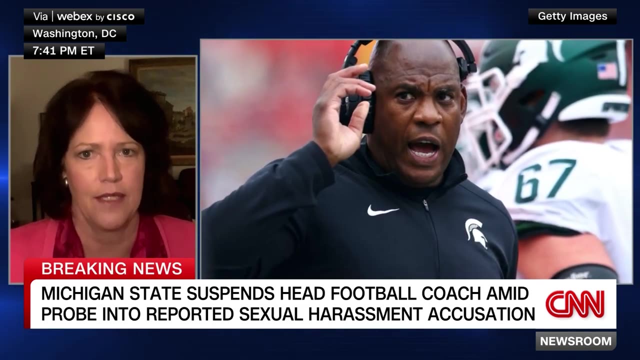 Michigan State football coach Mel Tucker suspended without pay