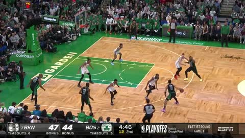 Jayson Tatum went OFF for 31 PTS, 4 REB & 8 AST in Game 1 including UNREAL BUZZER BEATER 😤