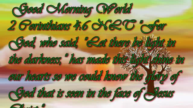 Daily Message from Rev. Ernie, December 17 2022