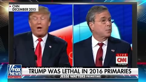 Trump shows how he brutal n the debate stage