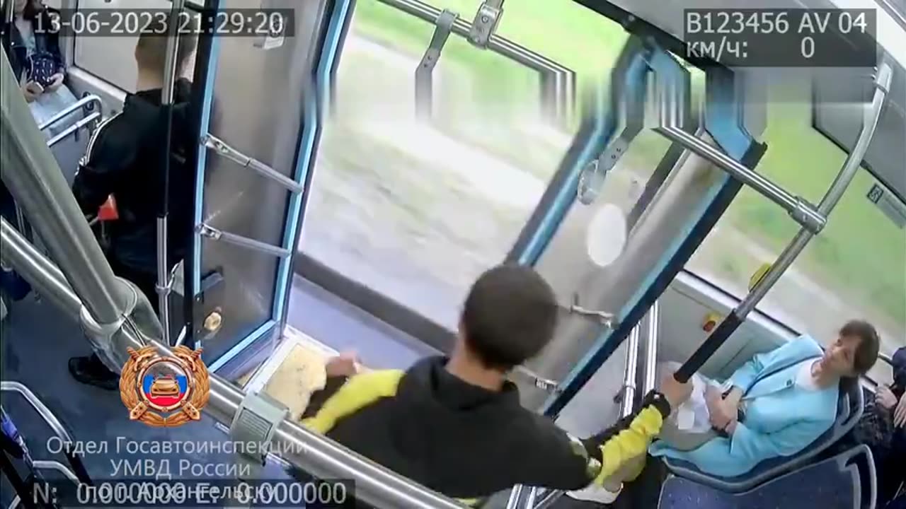 Excuse me, comrade, your stop is another 6 minutes away!