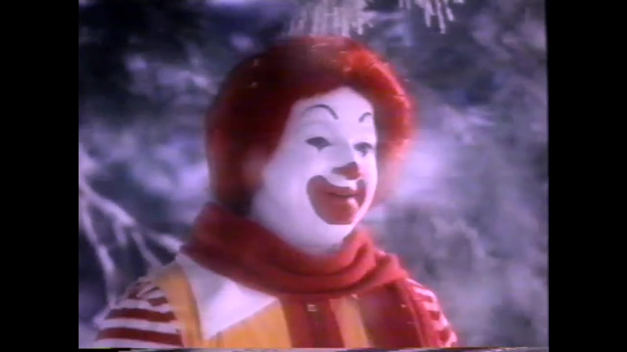 December 5, 1997 - Ronald McDonald & A Friend in the Holiday Snow