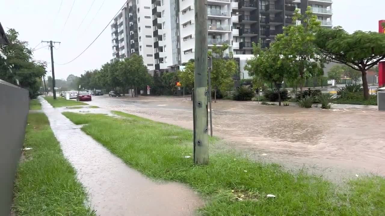 River into Westfield Chermside, Pt. 2 – Brisbane Floods (27/02/2022)