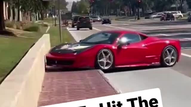 Ferrari Leaving Cars & Coffee (Shorts)