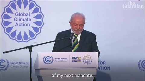 'No one is safe': Brazil's president-elect Lula vows climate action during Cop27 speech