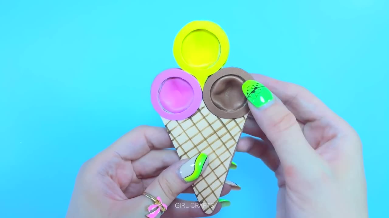 7 DIY EASY FIDGET TOYS IDEAS - VIRAL TIKTOK VIDEOS - Ice cream POP IT, Antistress Balloons and more.