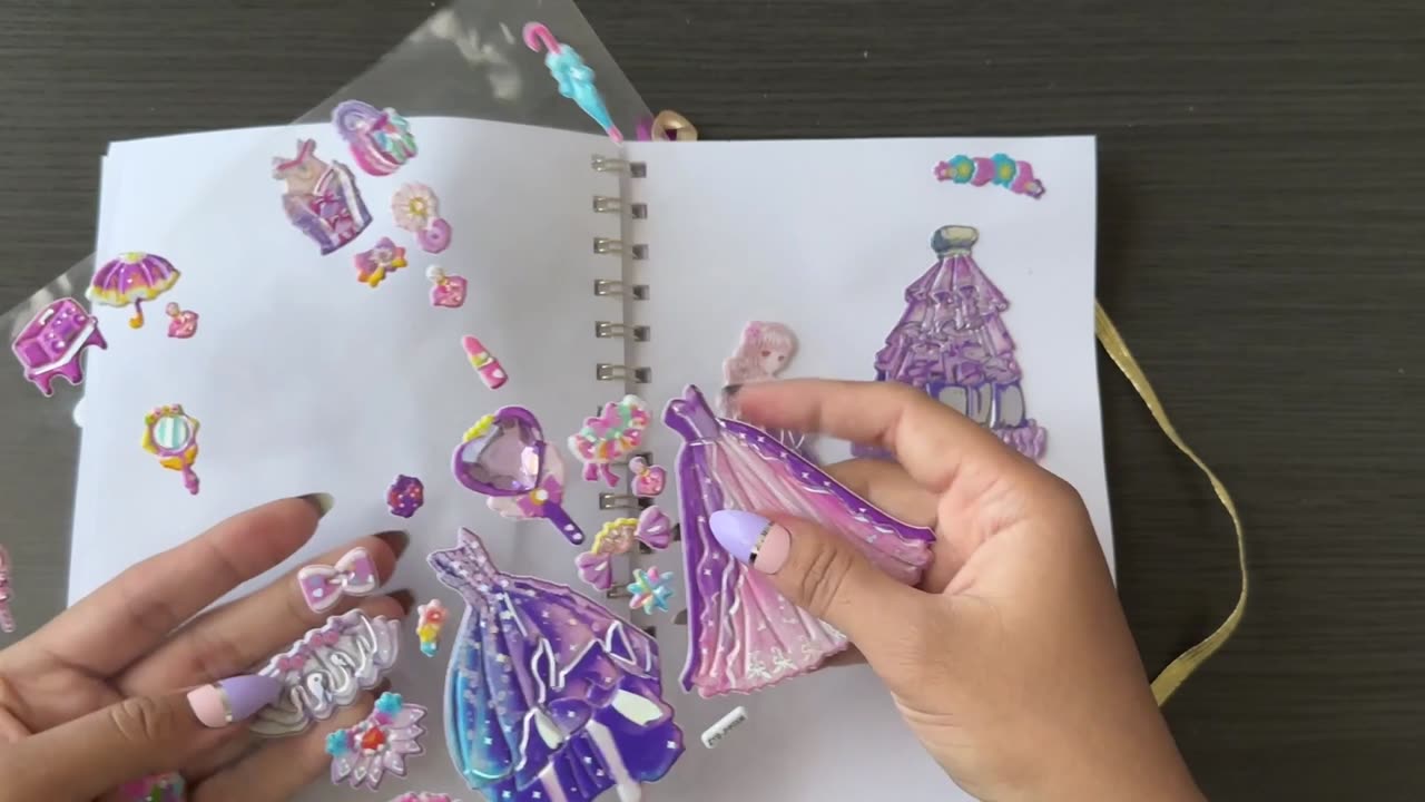 Dress Up Puffy Sticker Dolls: Fashion Fun