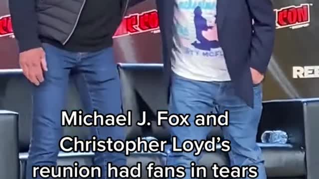 Michael J. Fox andChristopher-Loyd'sreunion had fans in tears