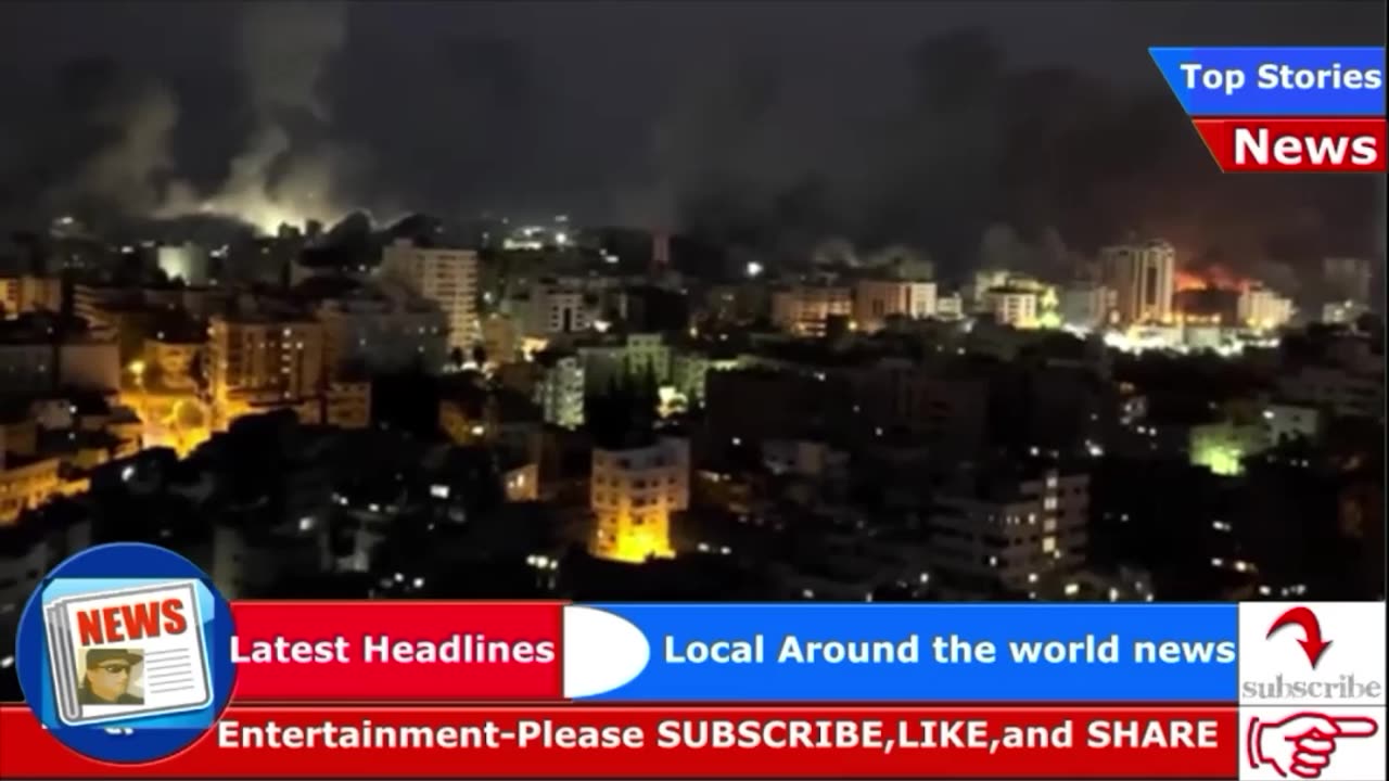 Bombs rain down on Gaza as Hamas and Israel war 2