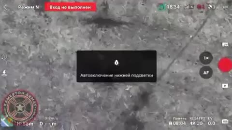 3 Ukrainian soldiers are attacked by Russian FPV drone then a drone dropping a granade.