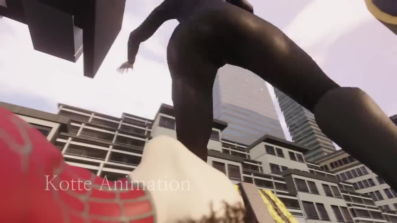 Spider-Man Stops A Train