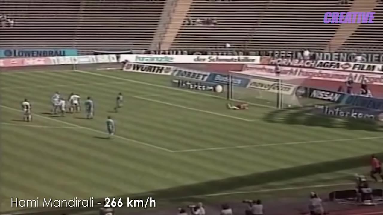 10 MOST POWERFUL GOALS IN FOOTBAL