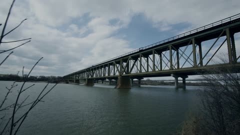 Train Bridge Time Lapse - Tony Mandarich