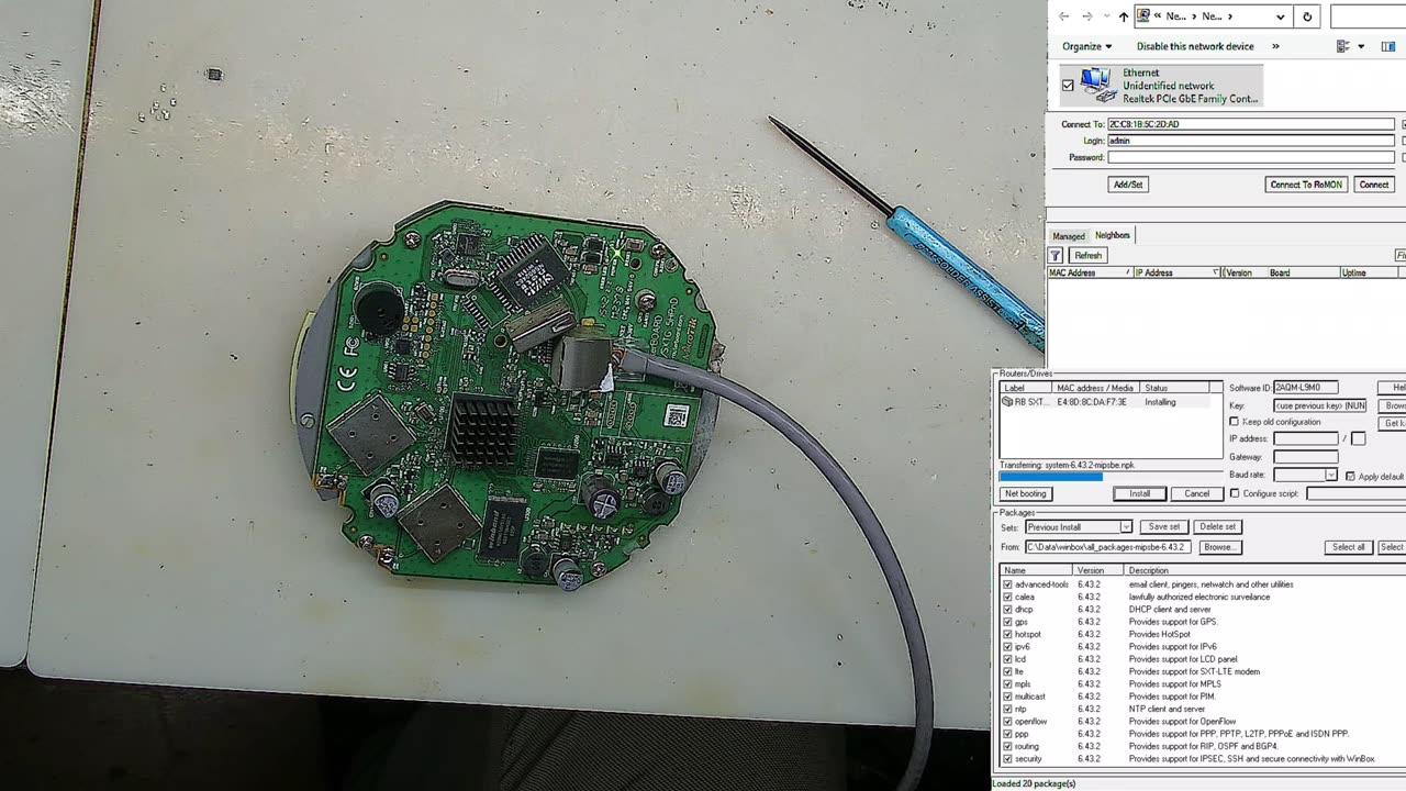 Mikrotik sxt sa5 repair