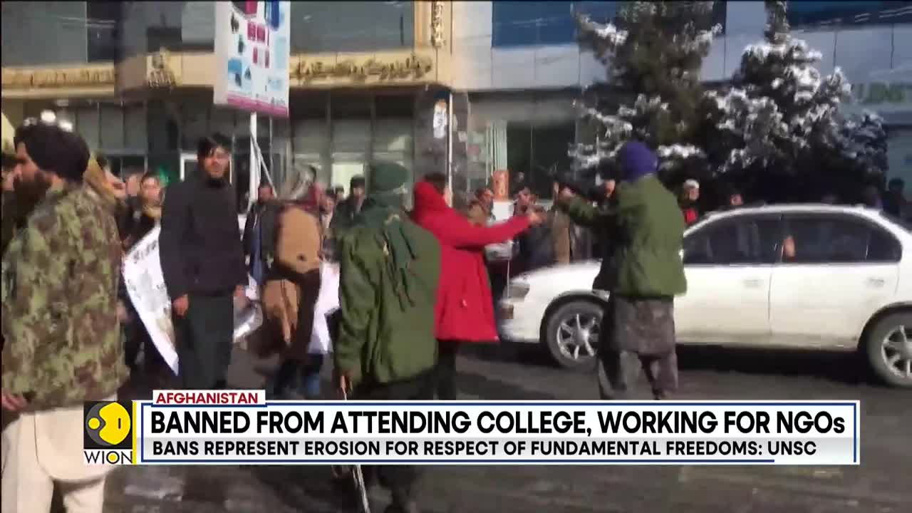 UNSC denounces Taliban government's restrictions on women World News English News WION