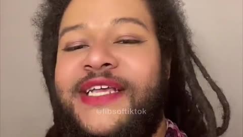 Transgender Person Wearing Lipstick/Eye Shadow Says He Is A Lesbian