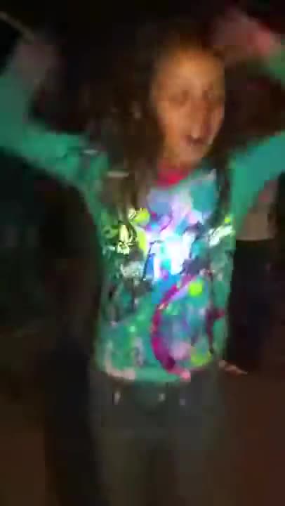 2010; Lexie dancing at Lake Rudolph. October 16, 2010