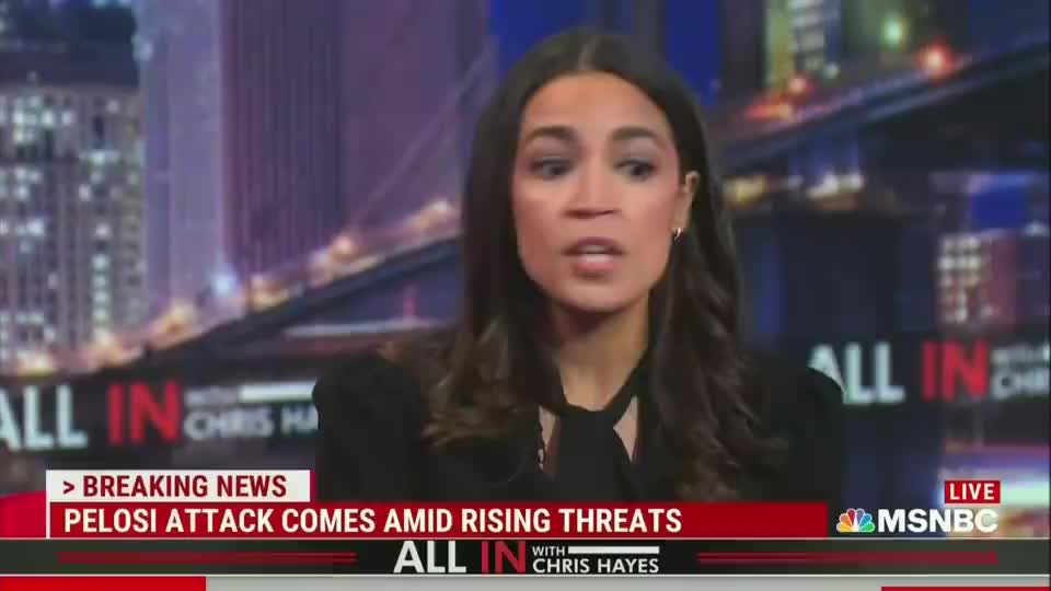AOC tells MSNBC that "White nationalism" threatens Americans with "fascism," return to "apartheid."