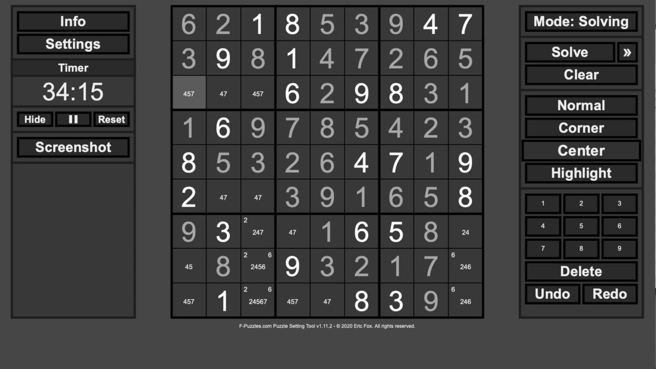 Sudoku 2023-05-07 medium