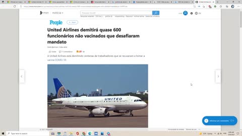 As Companhias Airlines, CONTINUAM A DESPEDIR MILHARES Sem Vacina, água Envenenada