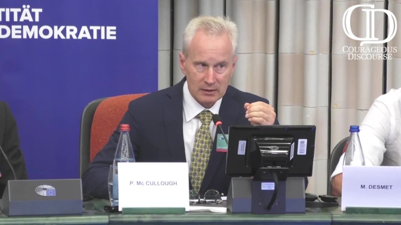 Dr. McCullough's Speech at the European Parliament